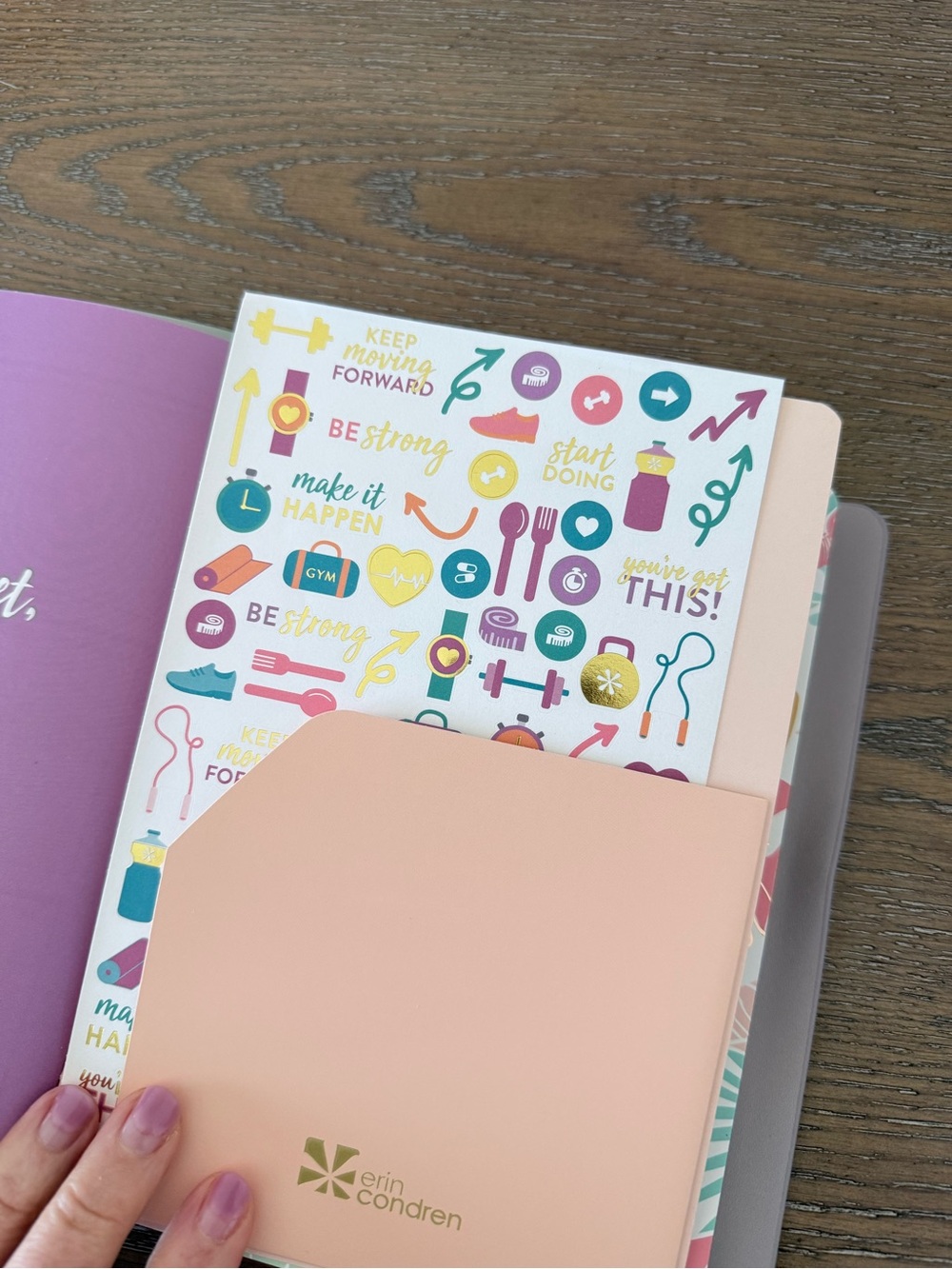 Erin Condren Petite Planner Wellness Bundle - Picture 9 of 13